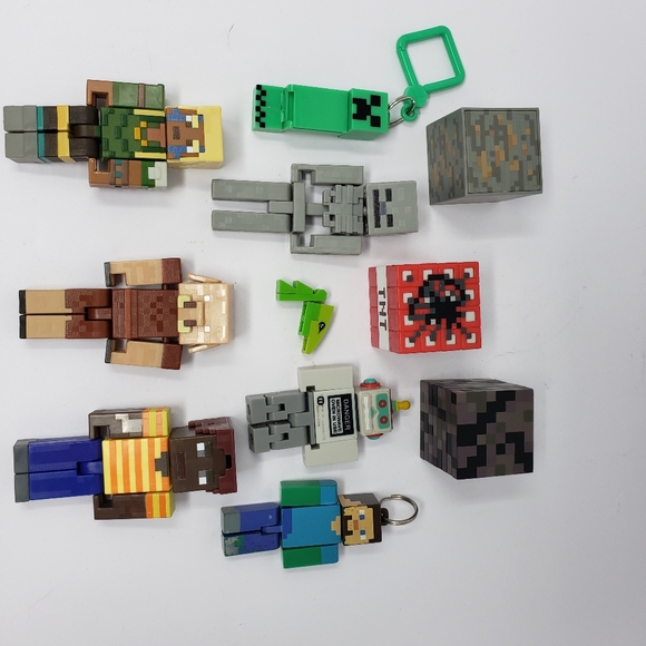 Minecraft Toy TNT Blocks Figures Lot - Picture 3 of 16